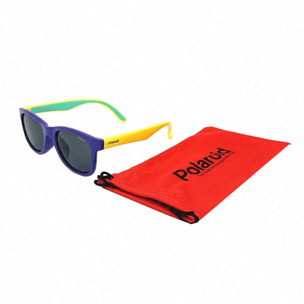 Polaroid Kids PLD8001/S T39-Y2 48mm Purple Sunglasses